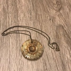 Long pendant necklace